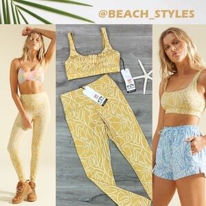 🔆BILLABONG🔆 SUMMIT BRA TANK ADVENTURE LEGGING SET